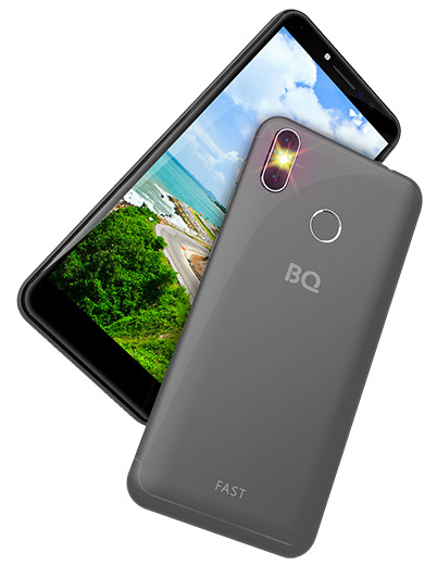 BQ 5515L Fast: бюджетный смартфон с экраном 18:9 и Android 8.1 Oreo 