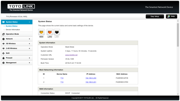 Totolink T10 обзор