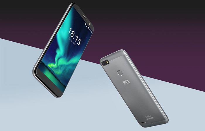 Бюджетный смартфон BQ 5512L Strike Forward получил камеру с фазовым автофокусом и Android 8.1 Oreo