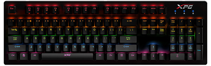 Геймерская клавиатура ADATA XPG Infarex K20 получила механические переключатели и 11 световых эффектов