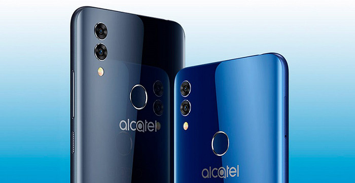 В России представлен недорогой смартфон Alcatel 5V с монобровью, разблокировкой по лицу и батареей на 4000 мАч