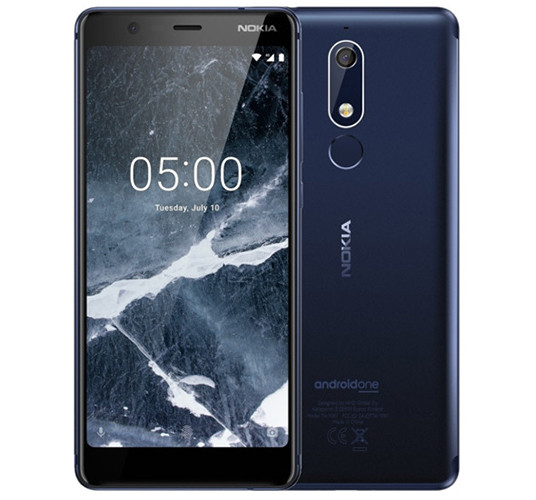 Nokia назвала цену смартфона среднего класса Nokia 5.1 с экраном 18:9 и поддержкой NFC