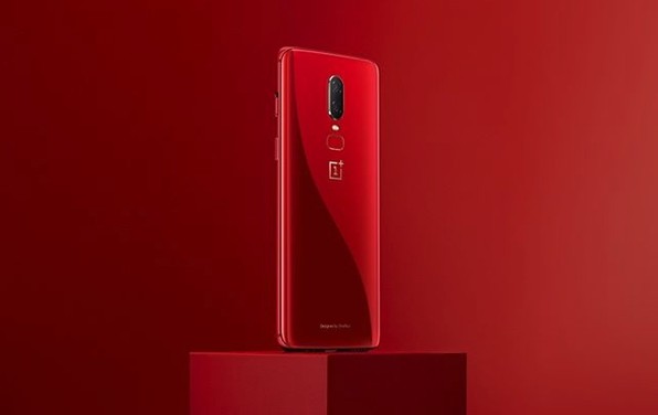 One Plus 6 red
