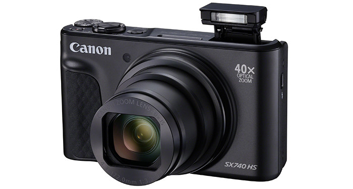 Карманную камеру Canon PowerShot SX740 HS оснастили объективом с 40-кратным оптическим зумом 