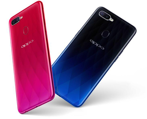 Смартфон Oppo F9 получил 6,3-дюймовый экран с монобровью необычной формы