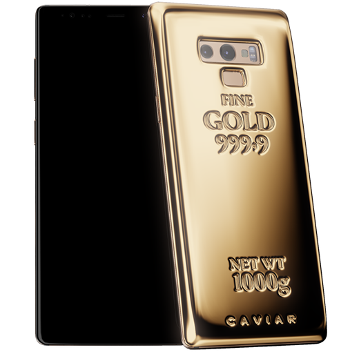К Samsung Galaxy Note 9 прикрепили килограмм золота и будут продавать почти за 4 млн рублей