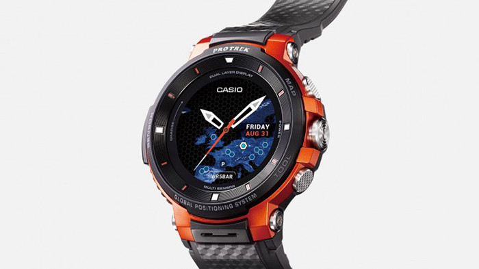 IFA 2018. Неубиваемые умные часы Casio на Wear OS могут проработать без подзарядки до месяца