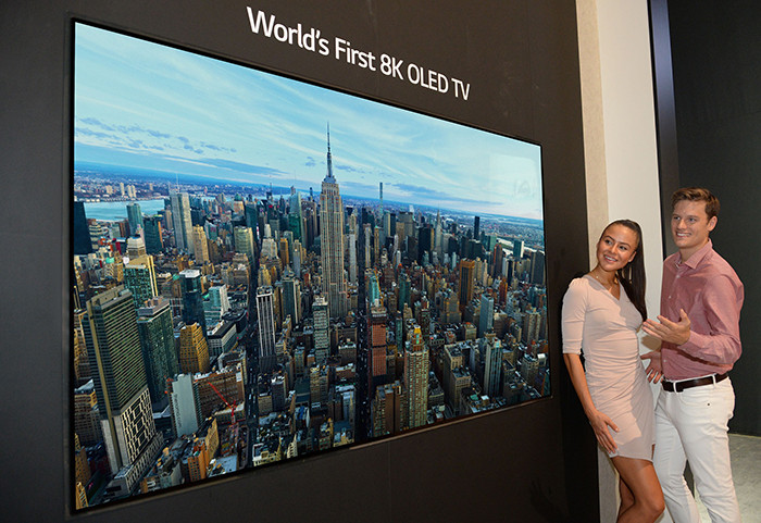 IFA 2018. LG демонстрирует первый в мире OLED-телевизор с экраном 8K