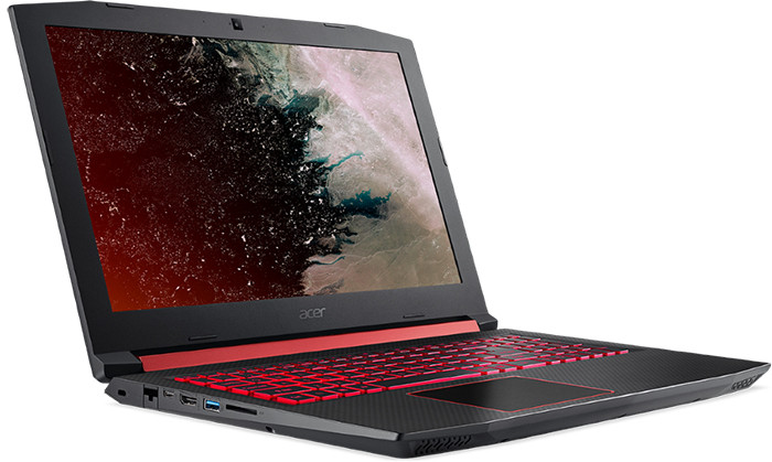 В Россию приехали игровые ноутбуки Acer Nitro 5 с отделкой под карбон и чипами Intel восьмого поколения