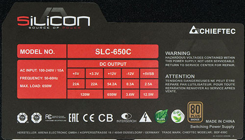 Chieftec Silicon SLC-650C