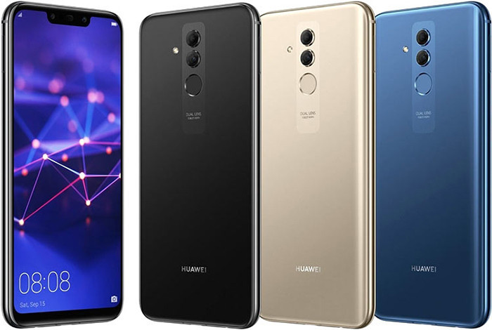 Huawei привезла в Россию стеклянный смартфон Mate 20 Lite с четырьмя камерами