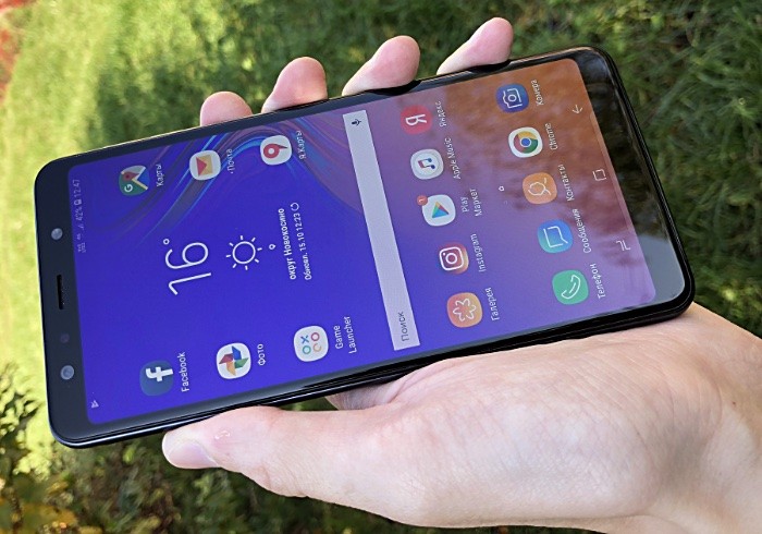 Samsung Galaxy A7 2018 обзор 
