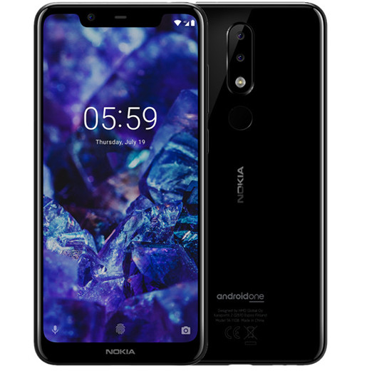 В России начались продажи стеклянного смартфона Nokia 5.1 Plus с монобровью
