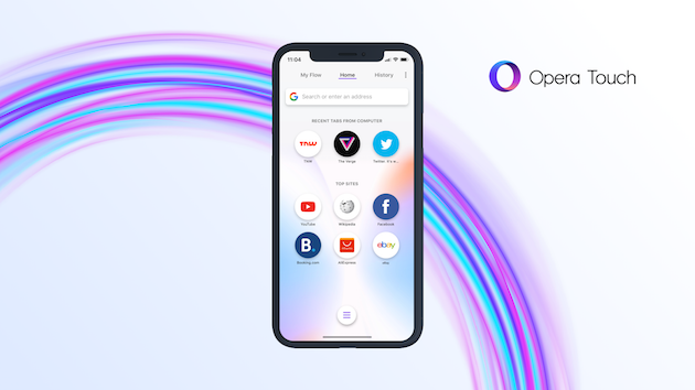 Выпущен браузер Opera Touch для iPhone. Разработчики говорят, что он лучше Safari