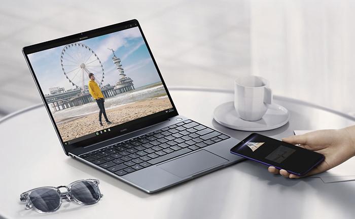 Ноутбук Huawei MateBook 13 получил NFC-чип и опцию сверхбыстрого обмена данными со смартфоном