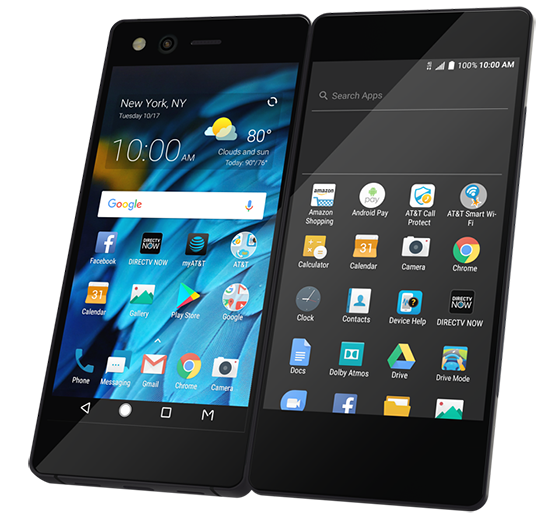 В Россию приехал раскладной смартфон-квадрат ZTE Axon M с двумя экранами 