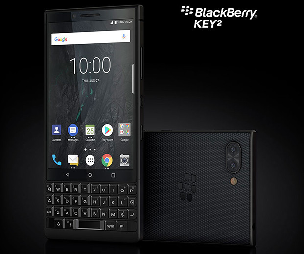 До России добрался смартфон BlackBerry Key2 с QWERTY-клавиатурой