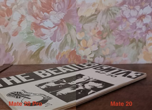 сравнение камер Huawei Mate 20 и Huawei Mate 20 Pro