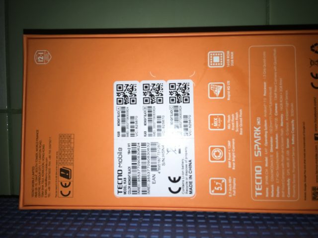 Обзор смартфона Tecno Spark CM