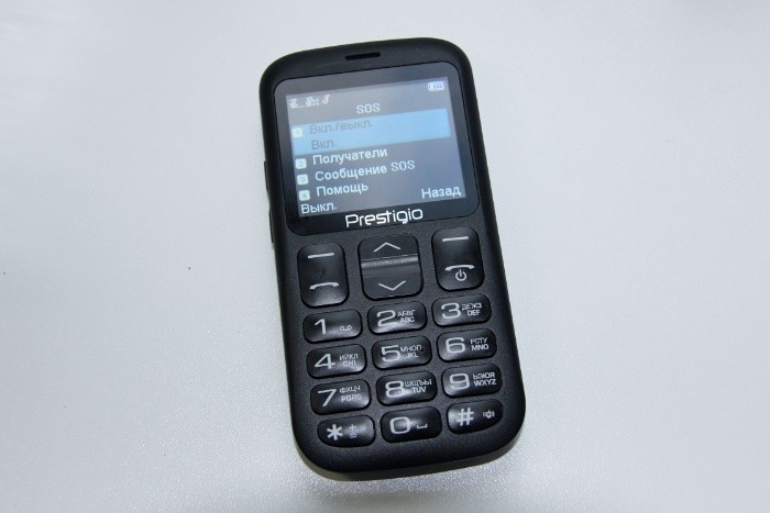 Обзор кнопочного телефона Prestigio Muze L1