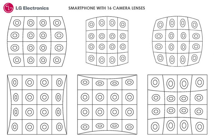 LG может выпустить смартфон с 16 основными камерами 