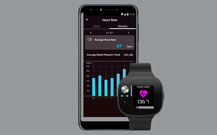 В России начинаются продажи смарт-часов ASUS VivoWatch BP с батареей на месяц работы и функцией контроля артериального давления