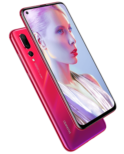 Huawei представила смартфон среднего класса Nova 4 с «дырявым» экраном и тройной задней камерой картинка Huawei представила смартфон среднего класса Nova 4 с «дырявым» экраном и тройной задней камерой