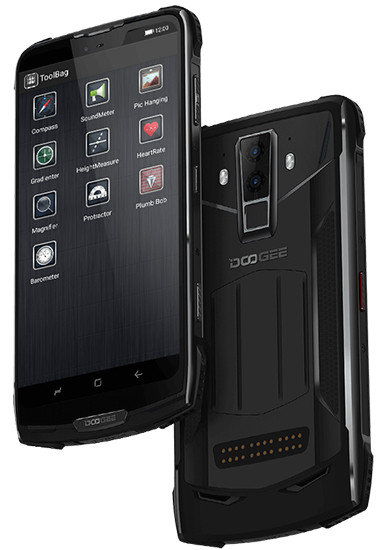 В России начинаются продажи модульного защищенного смартфона Doogee S90 с батареей на 5050 мАч