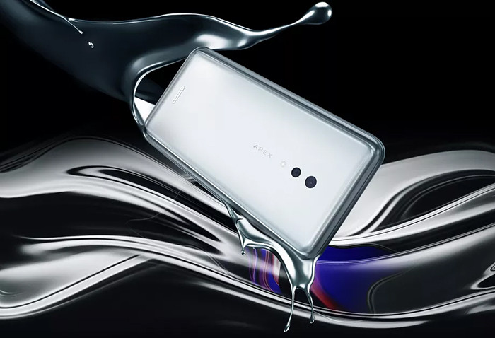 Vivo показала крайне необычный смартфон Apex 2019 в бесшовным стеклянном корпусе без кнопок и разъемов