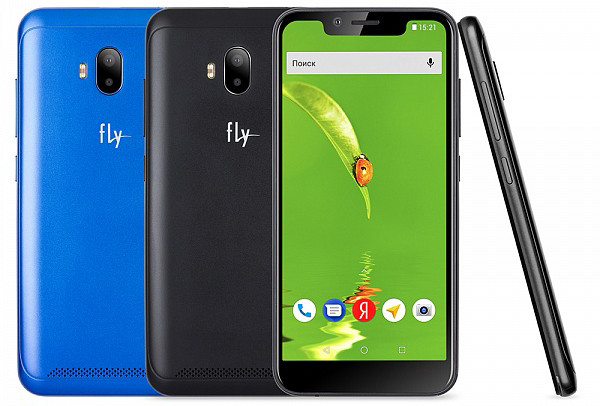Смартфон Fly View за 6 590 рублей получил экран с монобровью и сдвоенную камеру
