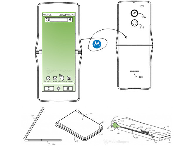 Motorola возродит культовую раскладушку RAZR и оснастит ее гибким OLED-экраном