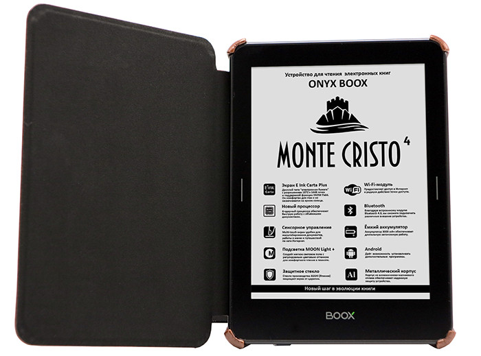 Ридер Onyx Boox Monte Cristo 4 с экраном E Ink получил четырехъядерный процессор и экран с разноцветной подсветкой