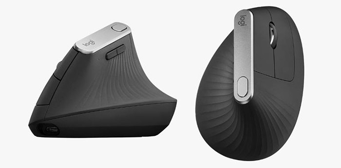 Logitech представила в России необычную «вертикальную» мышь MX Vertical. Она может работать с двумя компьютерами одновременно