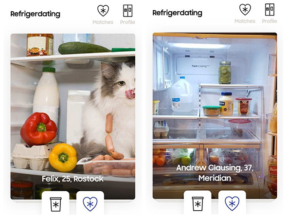Samsung предлагает людям искать любовь в чужих холодильниках