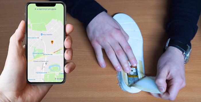 В России появились инновационные стельки для обуви с GPS