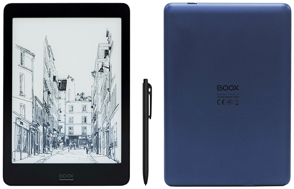 Ридер Onyx Boox Nova Pro получил 7,8-дюймовый экран с поддержкой пера Wacom и ОС Android