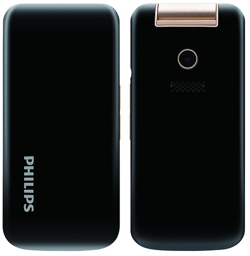 Начались продажи раскладного кнопочного телефона Philips Xenium E255