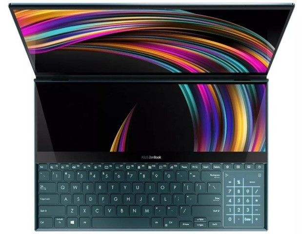 ASUS первой в мире оснастила ноутбук сразу двумя 4K-экранами