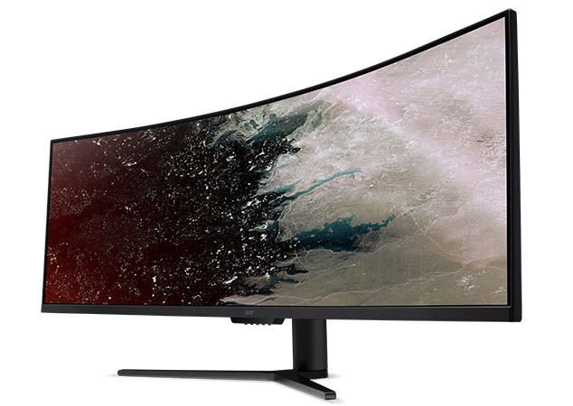 Acer привезла в Россию огромный геймерский монитор Nitro EI1 с изогнутым экраном формата 32:9