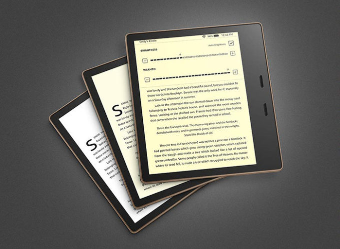 88974В ридерах Kindle впервые появилась подсветка с изменением цветовой температуры