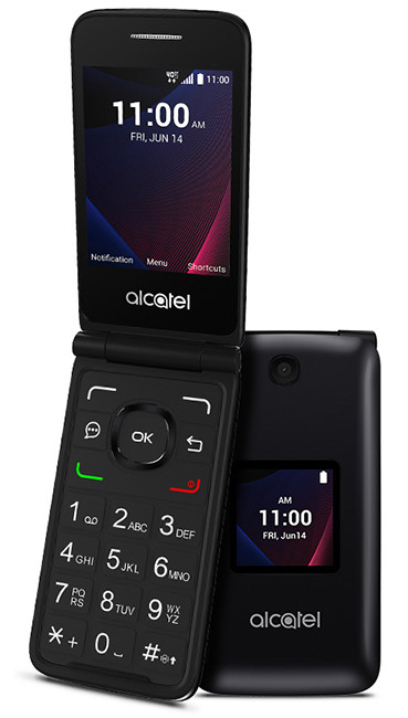 Кнопочный раскладной телефон Alcatel Go Flip V получил ОС Android и функцию LTE-роутера