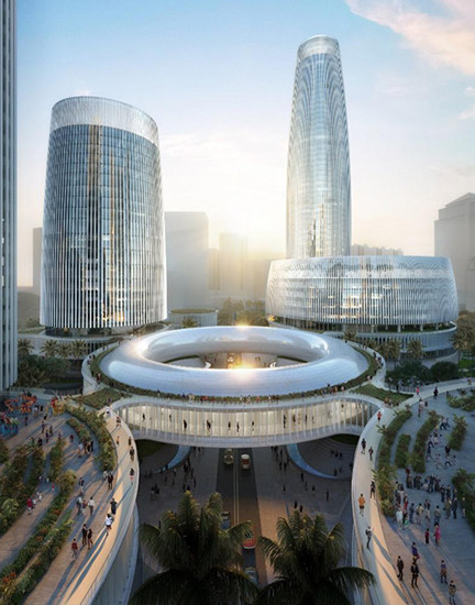 Oppo займется разработкой смартфонов в 250-метровой стеклянной башне