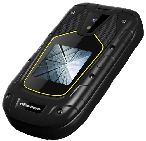 Представлен дешевый раскладной кнопочный телефон с защитой от воды и ударов