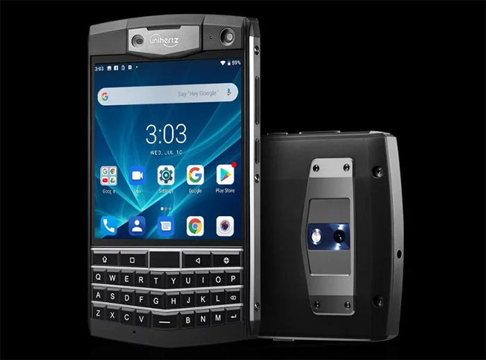 Представлен необычный смартфон с QWERTY-клавиатурой, NFC, батареей на 6000 мАч и защитой от воды