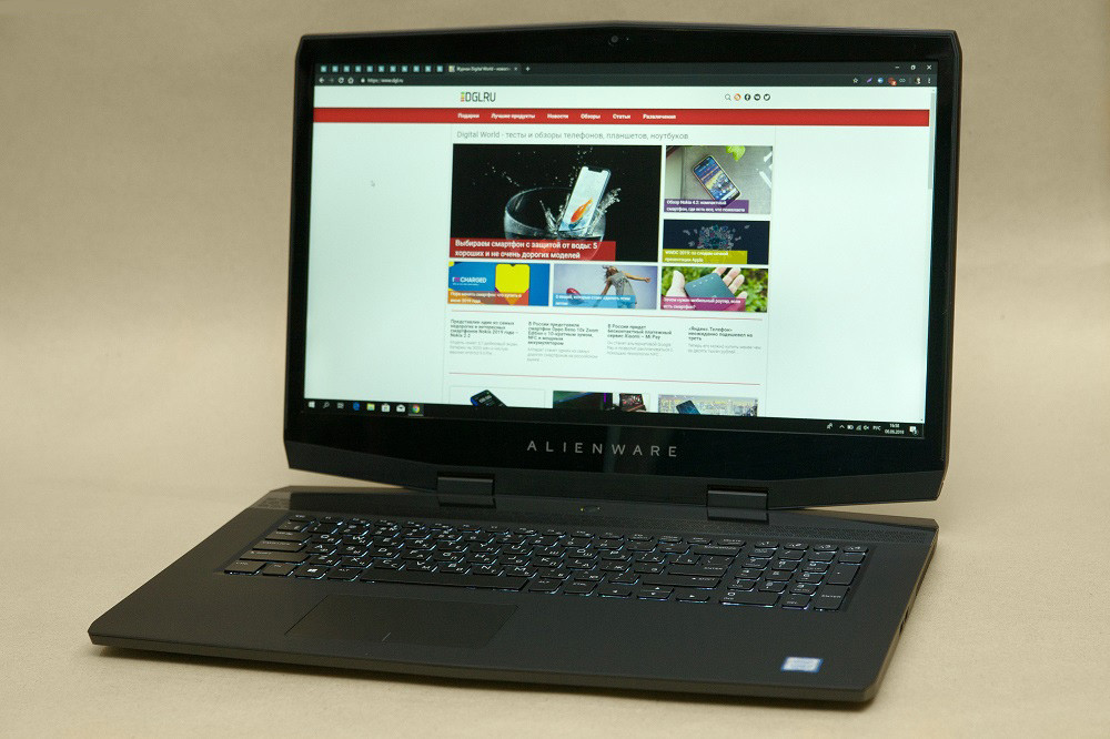 Обзор нового Alienware M17: инопланетянин, маскирующийся под игровой ноутбук