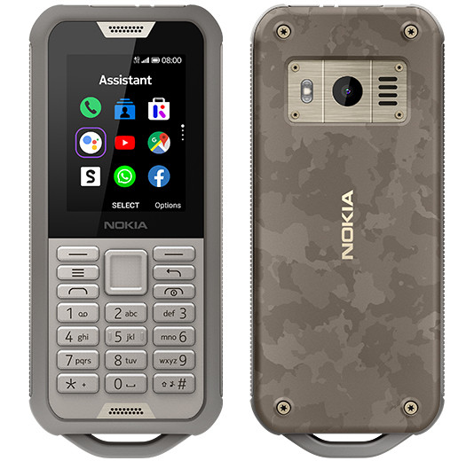 IFA 2019. Представлен кнопочный телефон Nokia 800 Tough с защитой от воды и мощным аккумулятором 