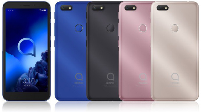 IFA 2019. Представлены простые и дешевые смартфоны Alcatel 1V и Alcatel 3X