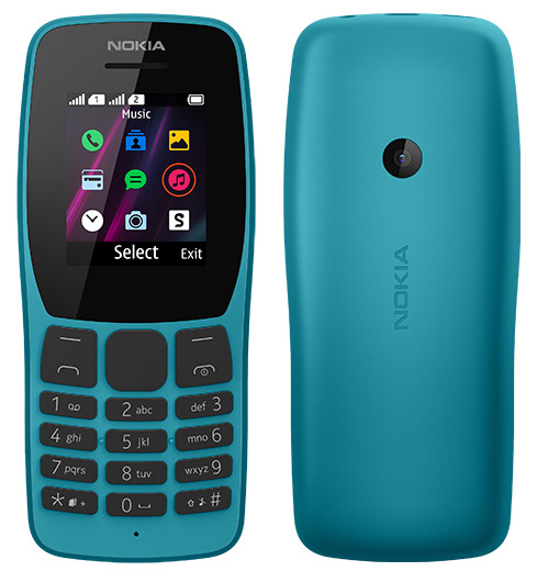 IFA 2019. Представлен ультрабюджетный кнопочный телефон Nokia 110 с камерой и плеером