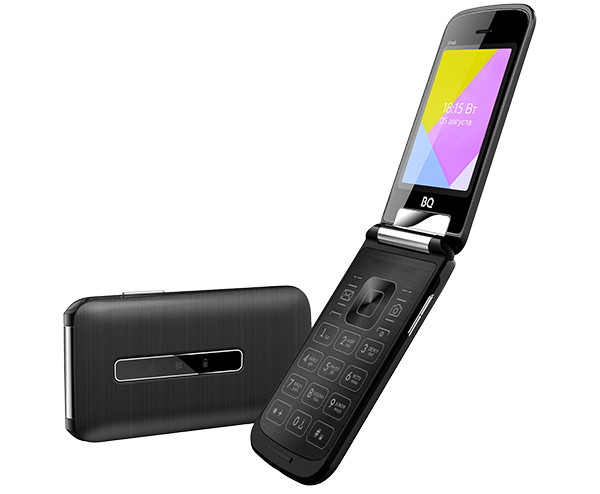 Премьера: BQ выпустил недорогой раскладной кнопочный телефон с большим экраном