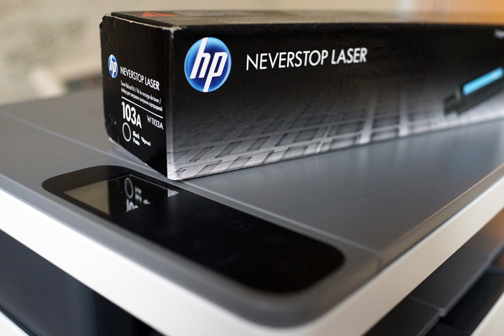Обзор HP Neverstop Laser 1200w: необычное МФУ, которое экономит ваши деньги
